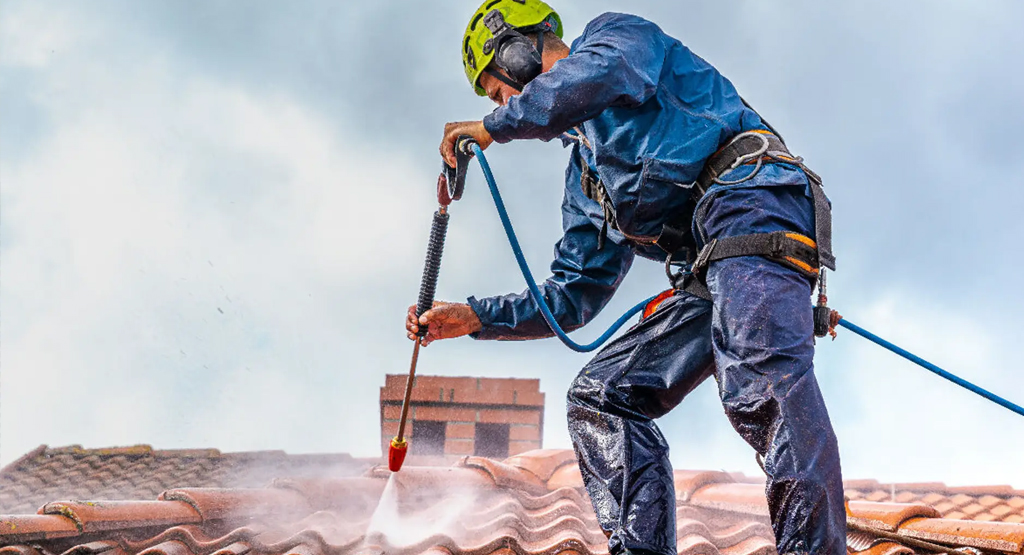Residential roof washing Auckland